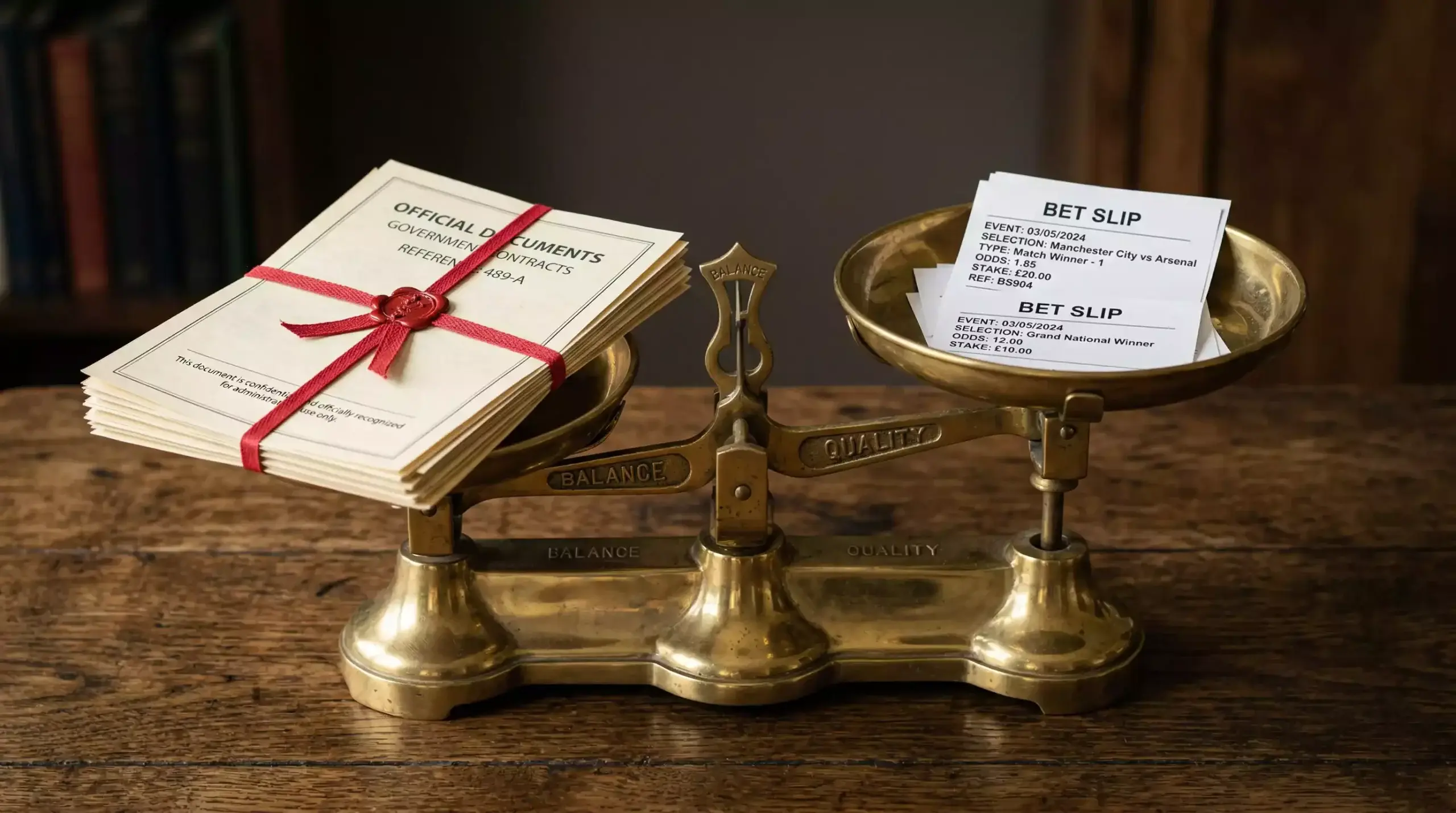 Balance scale weighing gambling regulation and punter freedom in UK horse racing betting
