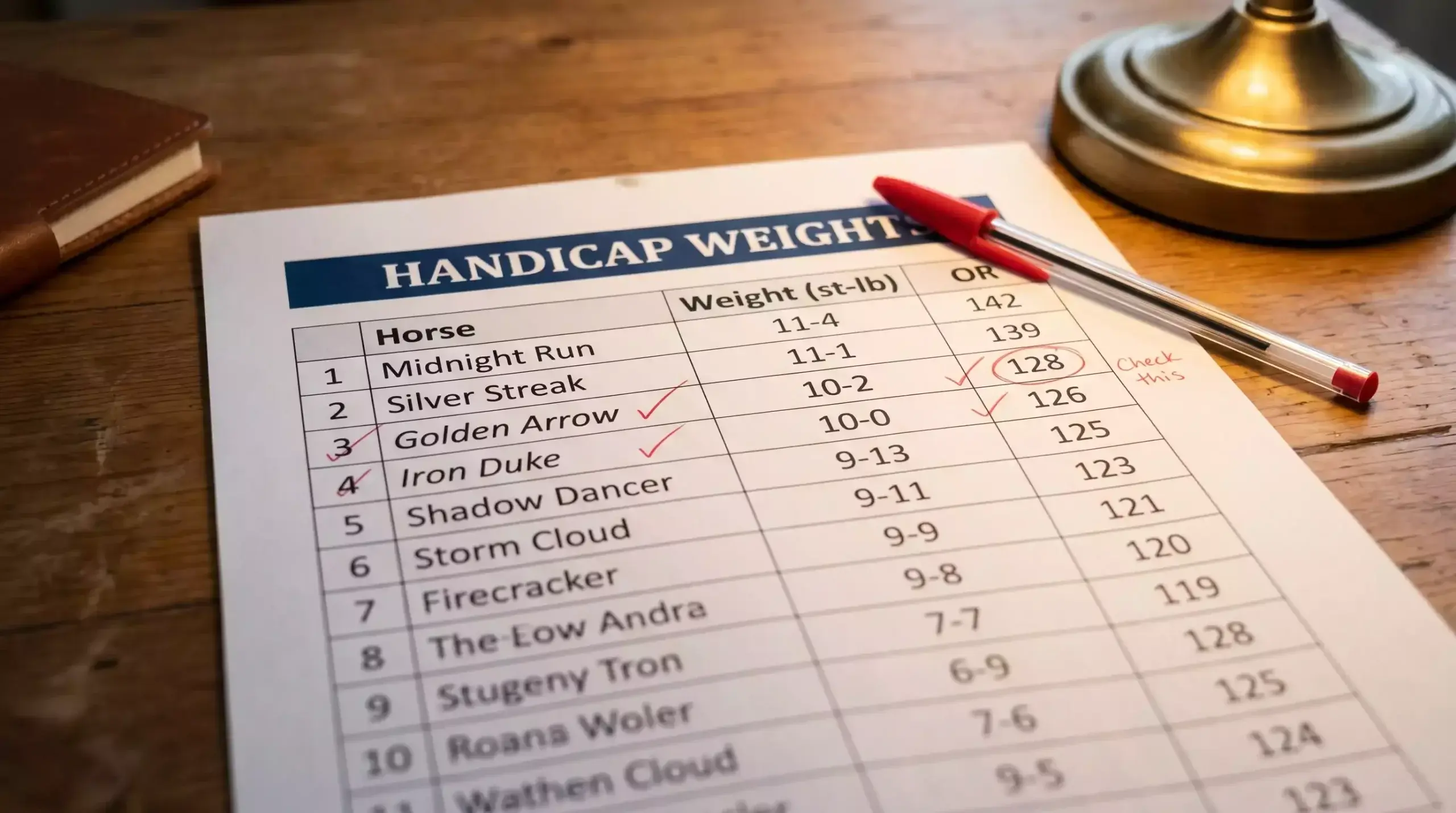BHA handicapper